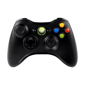 Microsoft Xbox 360 Wireless Controller Black (NSF-00002)