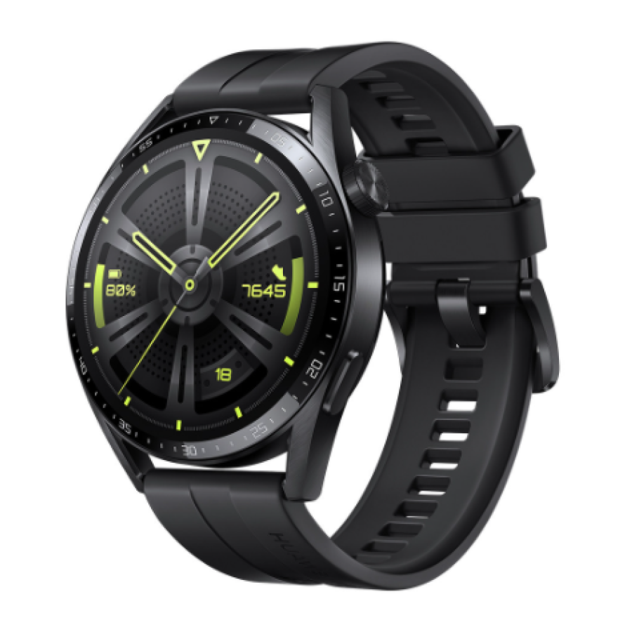 HUAWEI Watch GT 3 46mm Stainless Steel/Brown Leather Strap (JPT-B29)