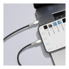 Baseus Lightning to USB Type-C Cafule Metal Data Cable PD 2m Black (CATLJK-B01)