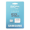 Samsung 512 GB microSDXC Class 10 UHS-I U3 V30 A2 EVO Plus + SD Adapter (MB-MC512SA)