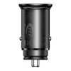 Baseus Circular Metal PPS Quick Charger Black (CCYS-C01)