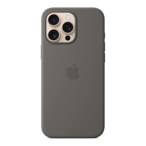 Apple iPhone 16 Pro Max Silicone Case with MagSafe - Stone Gray (MYYV3) (EU)