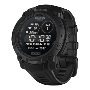 Garmin Instinct 3 45mm Solar Tactical Edition Black with Black Band (010-02934-50/90)