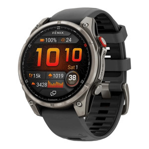 Garmin Fenix 8 Pro 47 mm AMOLED Titanium with Graphite/Black (010-03198-10/11)