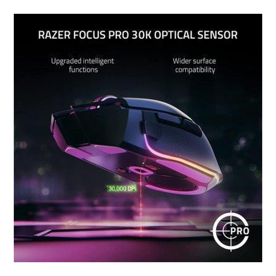 Razer Basilisk V3 Pro Wireless White (RZ01-04620200-R3G1)