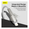 Baseus Lightning to USB Type-C Cafule Metal Data Cable PD 2m Black (CATLJK-B01)