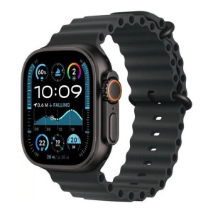 Apple Watch Ultra 2 GPS + Cellular 49mm Black Titanium Case w. Black Ocean Band (MX4P3)