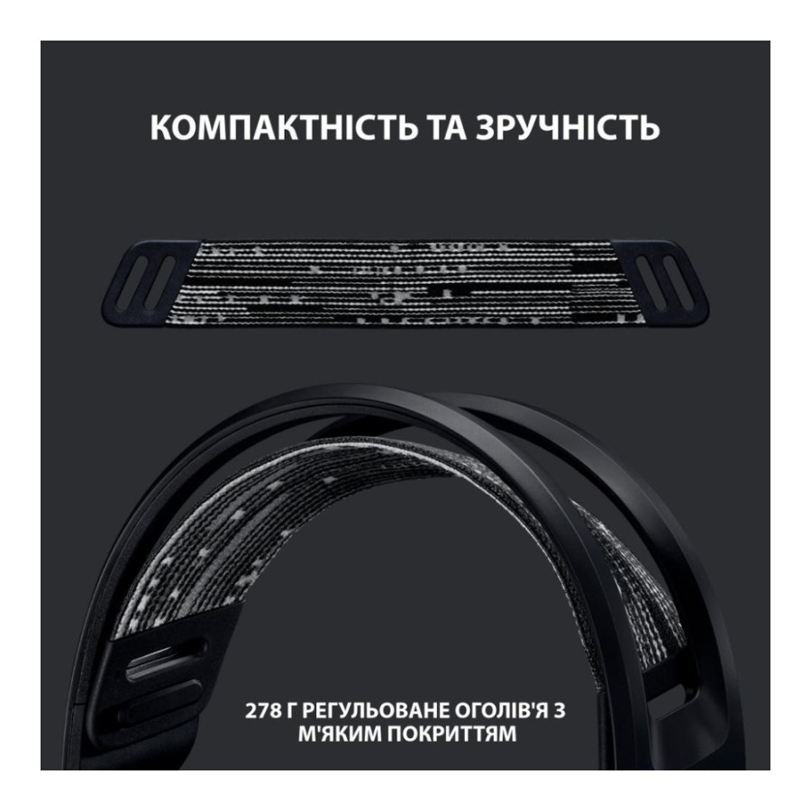 Logitech G733 Lightspeed Wireless RGB Black (981-000864, 981-000867)