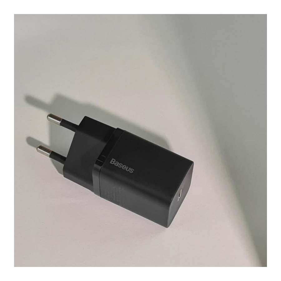 Baseus Super Silicone PD Charger 20W Type-C White (CCSUP-B02)