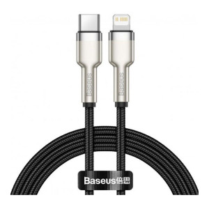 Baseus Cafule Metal Type-C to Lightning PD 1m Black (CATLJK-A01)