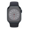 Apple Watch Series 8 GPS 41mm Midnight Aluminum Case w. Midnight Sport Band - Size S/M (MNU73/MNPC3)
