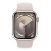 Apple Watch Series 9 GPS + Cellular 41mm Starlight Alu. Case w. Starlight Sport Band - S/M (MRHN3)