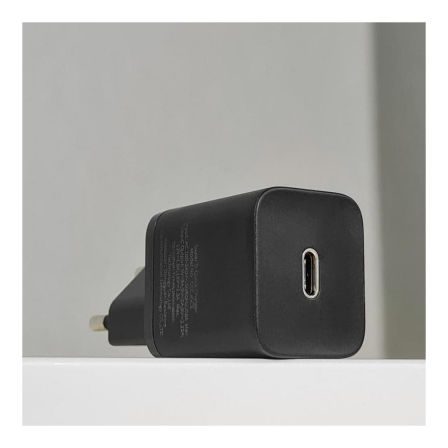 Baseus Super Silicone PD Charger 20W Type-C White (CCSUP-B02)