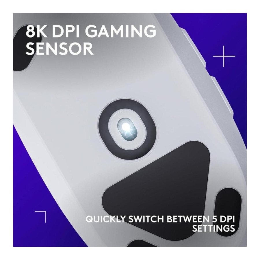 Logitech G203 Gaming Lightsync RGB White (910-005797)