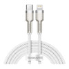 Baseus Lightning to USB Type-C Cafule Metal Data Cable PD 2m Black (CATLJK-B01)