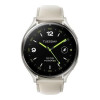 Xiaomi Watch 2 Titan Gray Case with White Leather Strap (BHR9306GL) (UA)