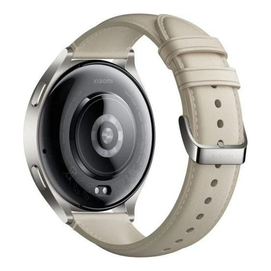 Xiaomi Watch 2 Titan Gray Case with White Leather Strap (BHR9306GL) (UA)