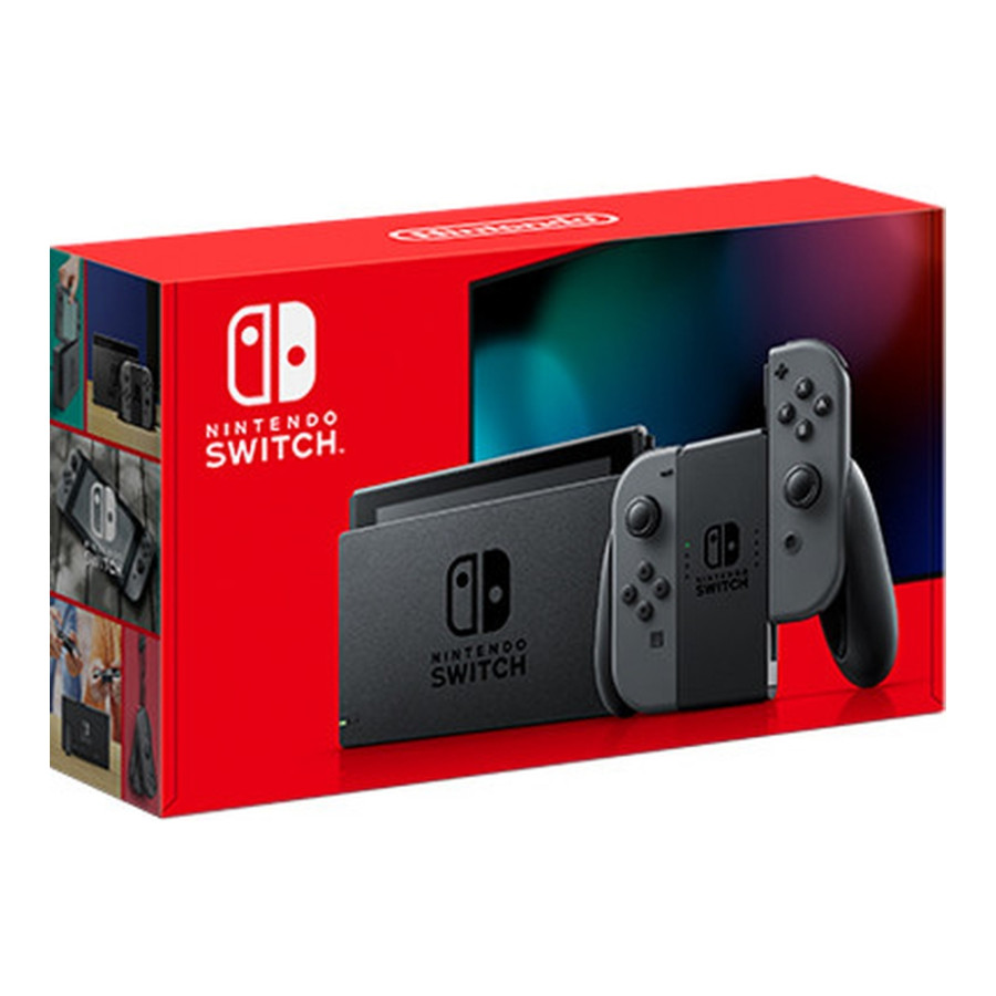 Nintendo Switch with Gray Joy Con