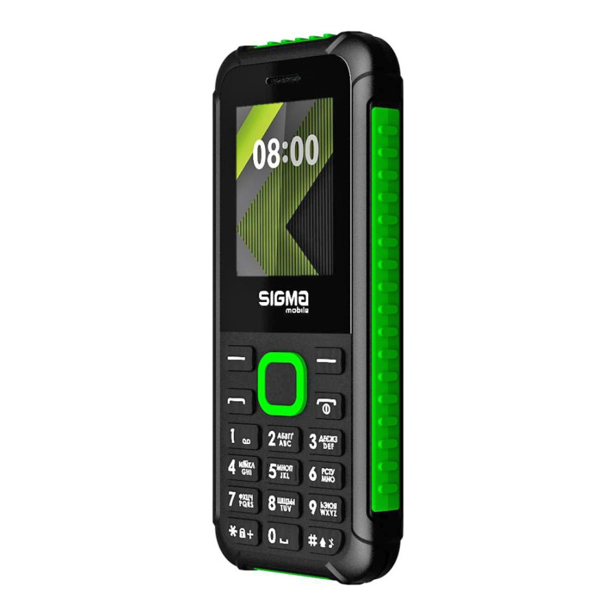 Sigma mobile X-style 18 Track black-green (UA)