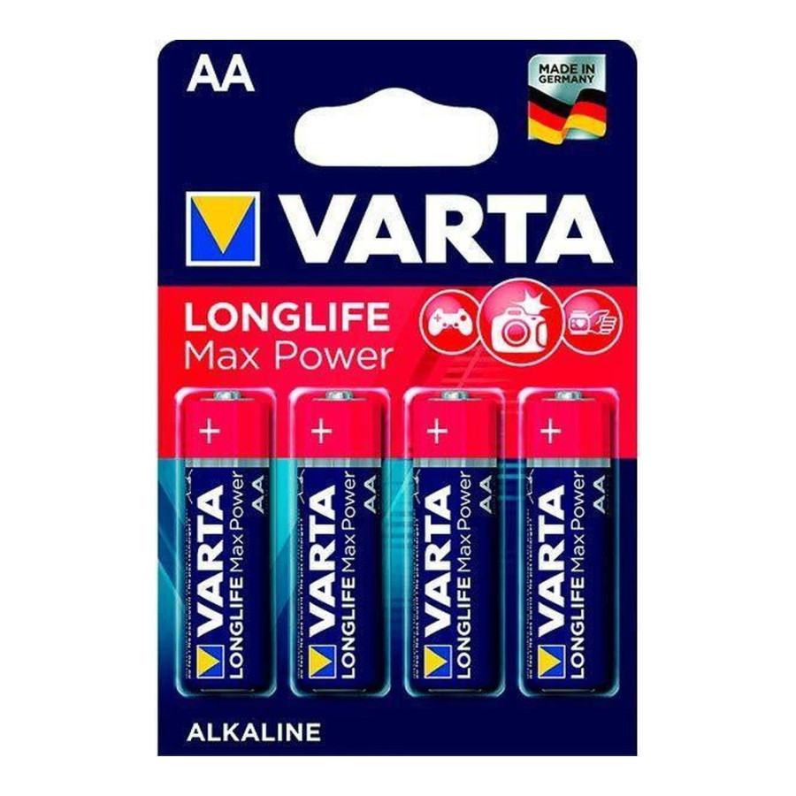 Varta AA bat Alkaline 4шт Max Power (04706101404)