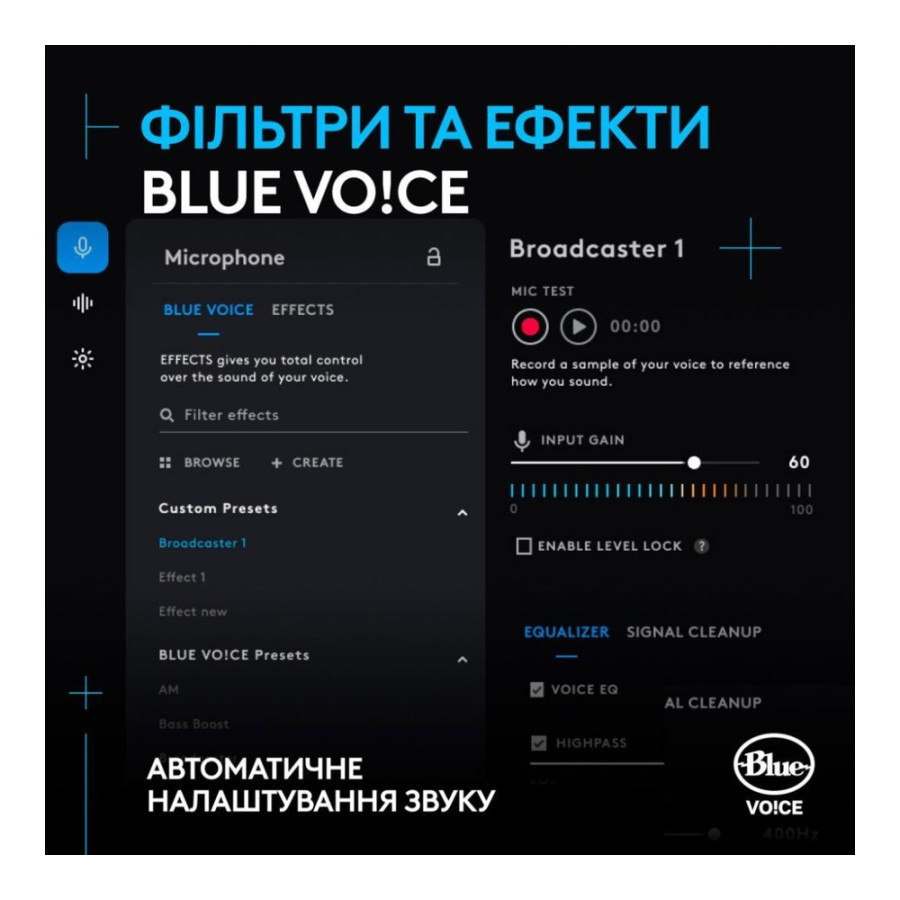 Logitech Yeti GX Dynamic RGB Black (988-000569)