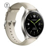 Xiaomi Watch 2 Titan Gray Case with White Leather Strap (BHR9306GL) (UA)