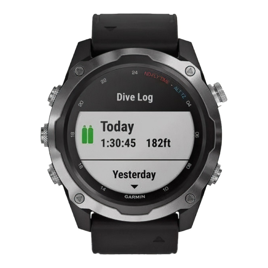 Garmin Descent Mk2 Stainless Steel with Black Band (010-02132-00/10)