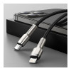 Baseus Cafule Metal Type-C to Lightning PD 1m Black (CATLJK-A01)