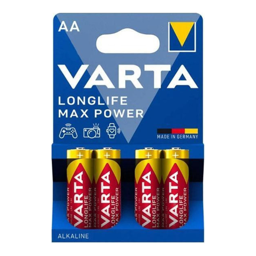 Varta AA bat Alkaline 4шт Max Power (04706101404)