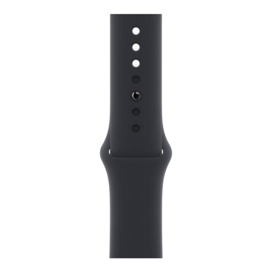 Apple Watch Series 8 GPS 41mm Midnight Aluminum Case w. Midnight Sport Band - Size S/M (MNU73/MNPC3)