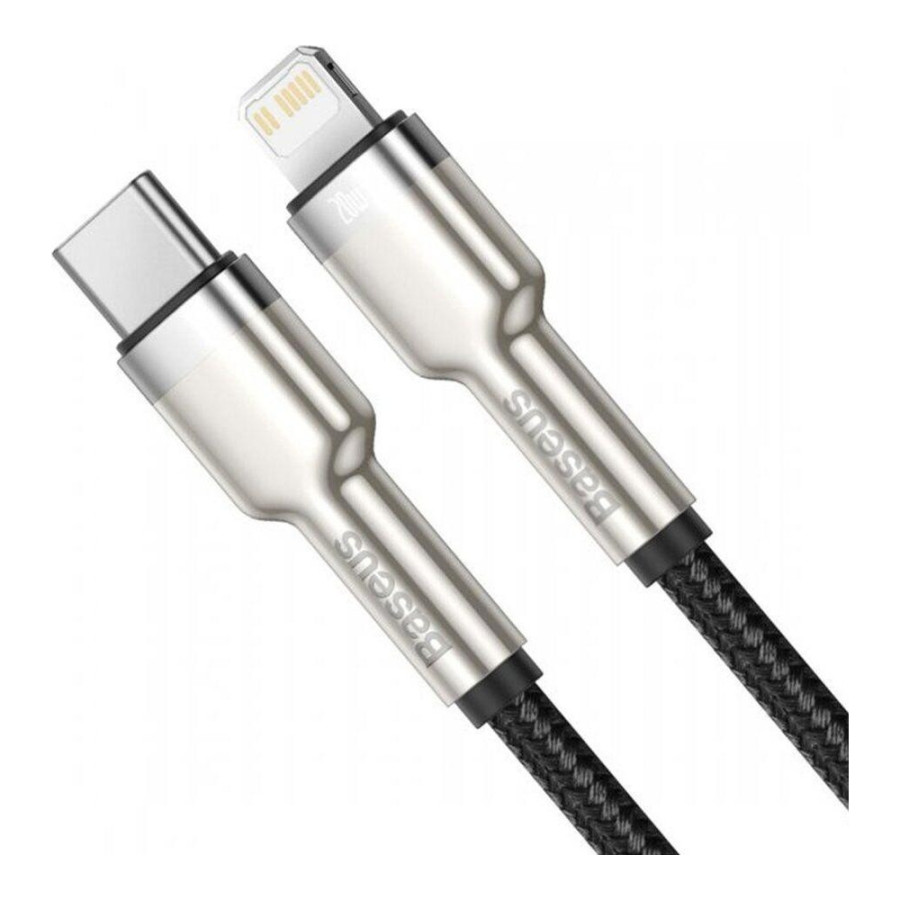 Baseus Cafule Metal Type-C to Lightning PD 1m Black (CATLJK-A01)