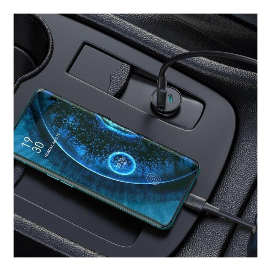 Baseus Circular Metal PPS Quick Charger Black (CCYS-C01)