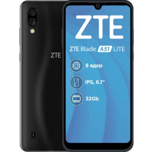 ZTE Blade A51 Lite 2/32GB Black (UA)