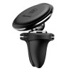 Baseus Car Holder Magnetic Air Vent Mount Holder with cable clip Black (SUGX-A01)