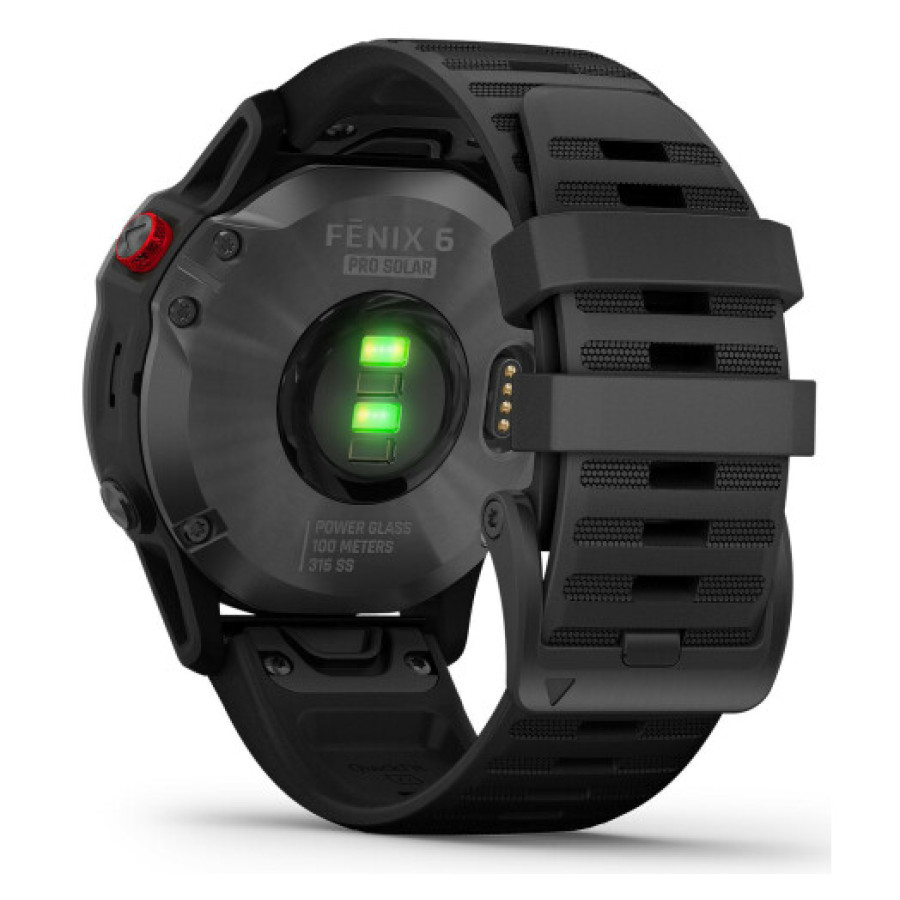 Garmin Fenix 6 Pro Solar Edition Slate Gray With Black Band (010-02410-15/14)