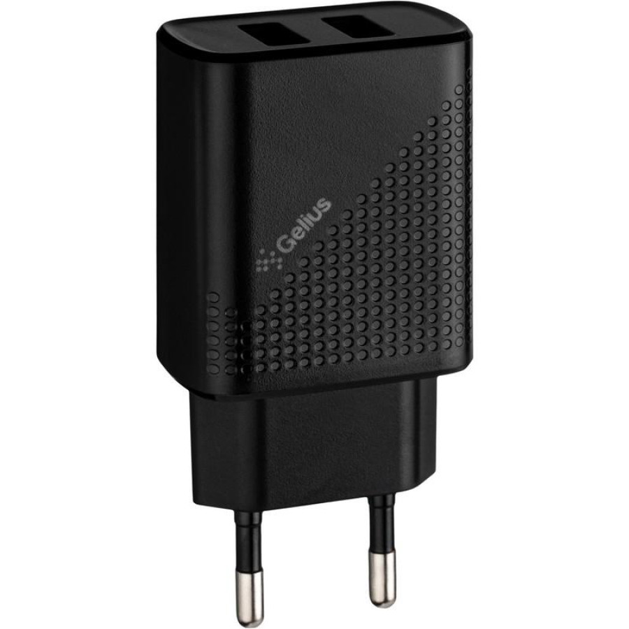 СЗУ Gelius Pro Vogue GP-HC011 2USB 2.4A (Black)