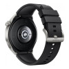 Huawei Watch GT 3 Pro 46 mm Sport Light Titanium Case Black Fluoroelastomer Strap (ODN-B19)