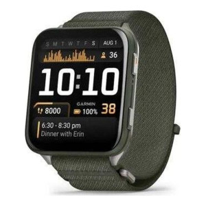Garmin Venu X1 Moss with Titanium Caseback and Moss ComfortFit Nylon Band (010-02980-01/03)