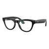 Ray-Ban Meta Skyler Standard - Shiny Black / Clear (RW4010 601/SB 52-20)