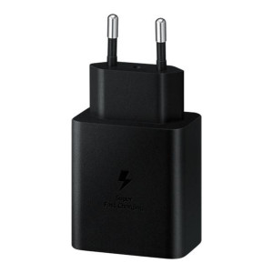 Samsung 45W PD Compact Power Adapter (with Type-C cable) Black (EP-T4510XBE) (EU)