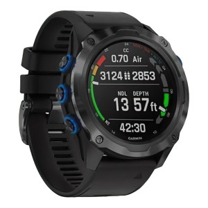 Garmin Descent Mk2i Titanium Carbon Gray DLC with Black Band (010-02132-01/11)