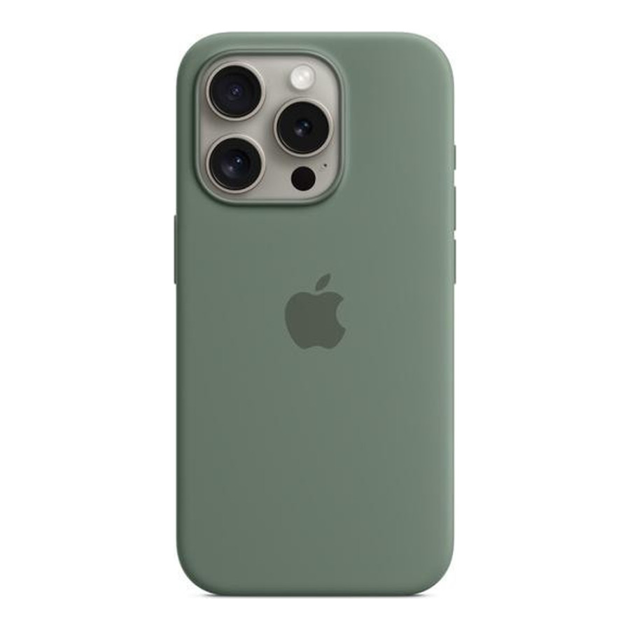 Apple iPhone 15 Pro Silicone Case with MagSafe - Cypress (MT1J3) (OEM)