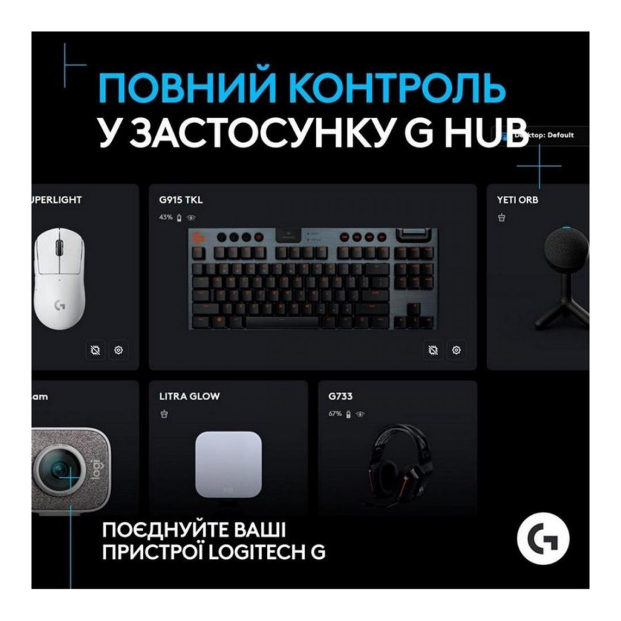 Logitech Yeti ORB RGB Black (988-000551)