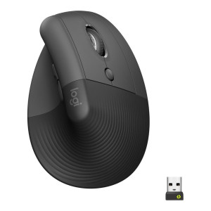 Logitech Lift Vertical Ergonomic Mouse Graphite (910-006473, 910-006479, 910-006485)