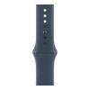 Apple Watch Series 9 GPS 45mm Silver Alu. Case w. Storm Blue S. Band - M/L (MR9E3)