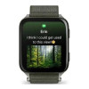 Garmin Venu X1 Moss with Titanium Caseback and Moss ComfortFit Nylon Band (010-02980-01/03)