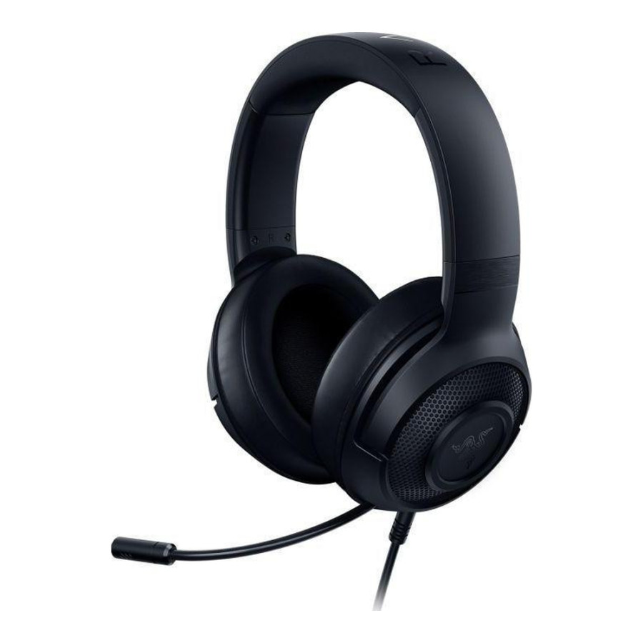 Razer Kraken X Essential Wired Gaming Headset Black (RZ04-02950100-R3C1)