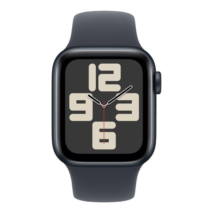 Apple Watch SE 2 GPS 44mm Midnight Aluminium Case w. Midnight Sport Band - M/L (MXEK3)