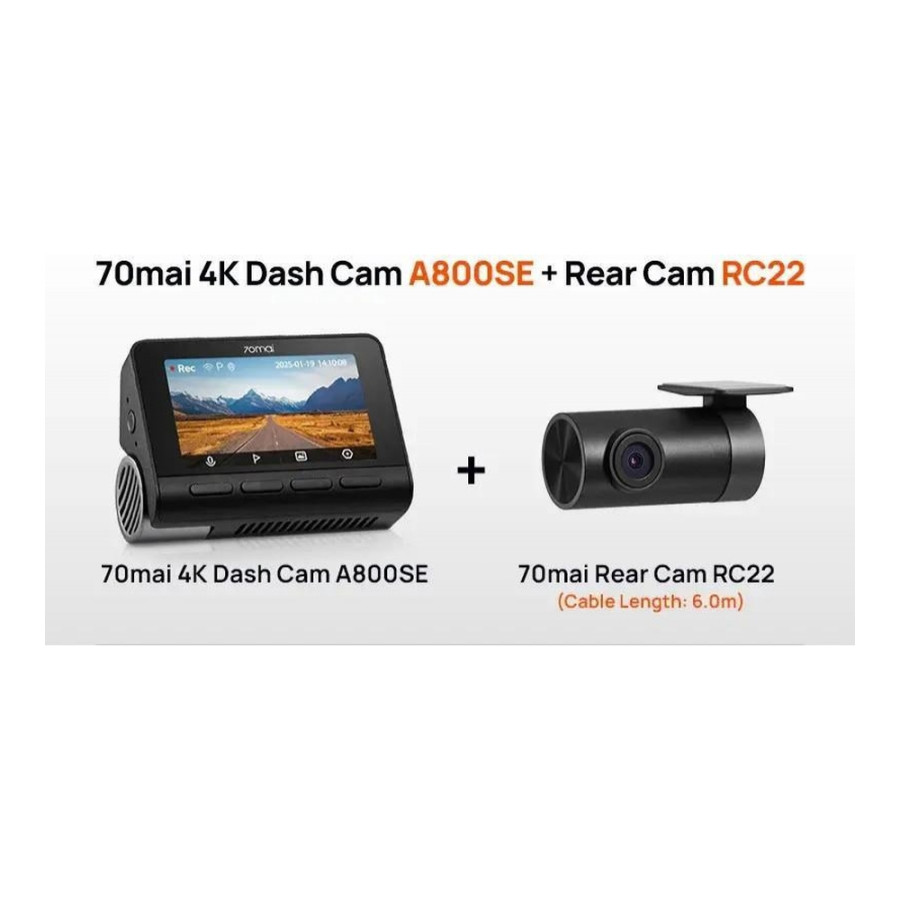 Xiaomi 70mai Dash Cam A800S (1 camera) (UA)