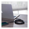 Baseus Cafule PD2.0 100W flash charging Type-C For Type-C cable (20V 5A) 2m Gray+Black (CATKLF-ALG1)